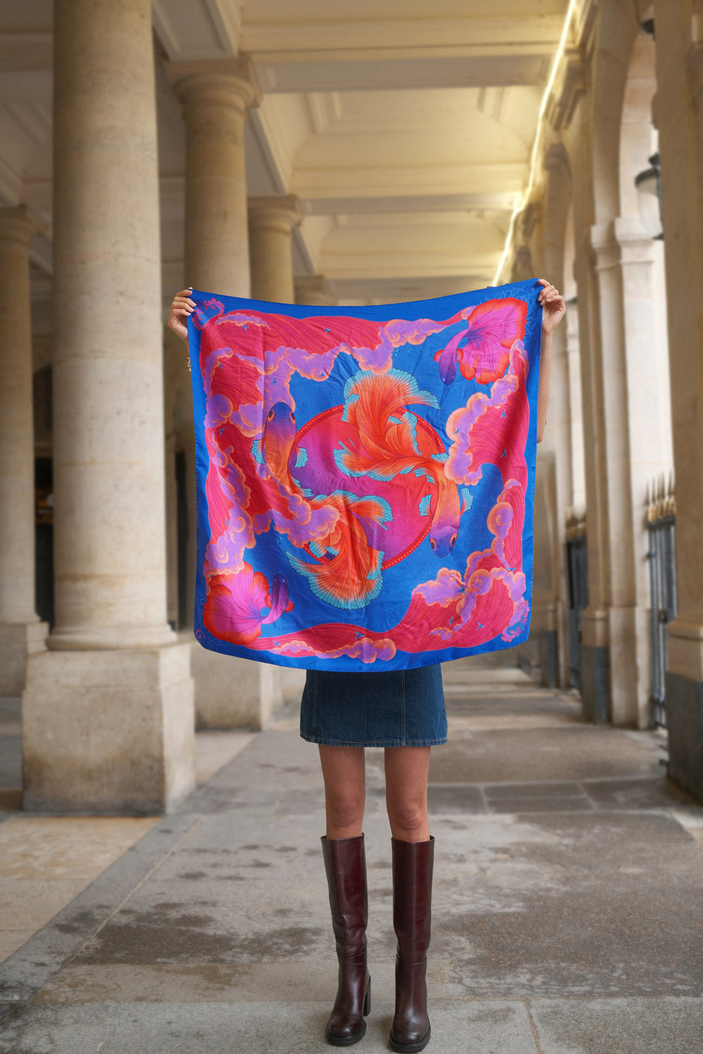 Foulard Crépuscule - 90