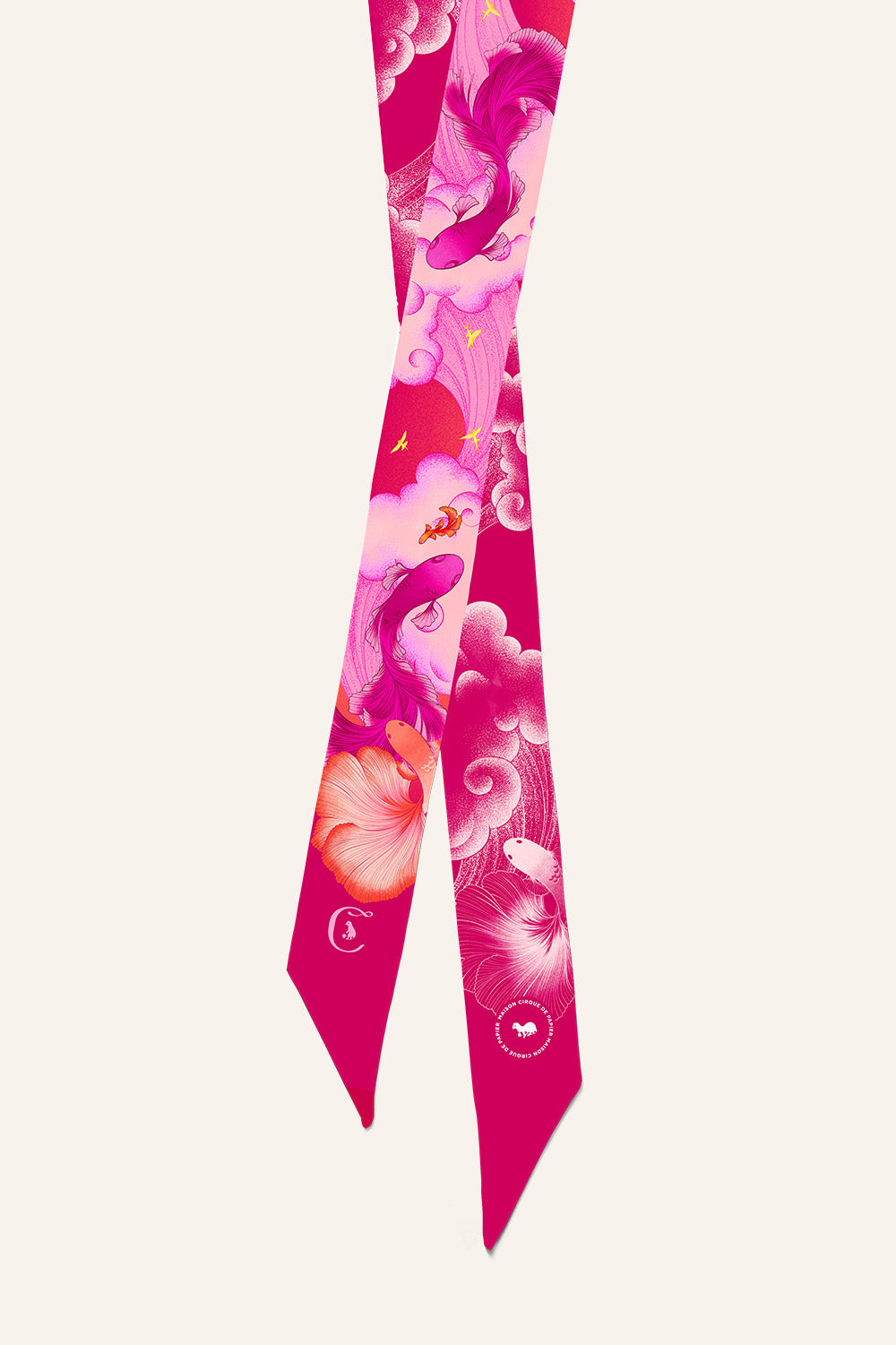 1. Ruban Rose Ardent