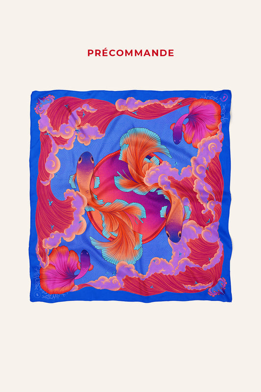 Foulard Crépuscule - 70 - PRÉCOMMANDE