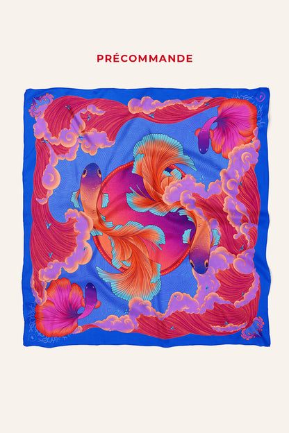 2. Foulard Crépuscule - 90 - PRÉCOMMANDE