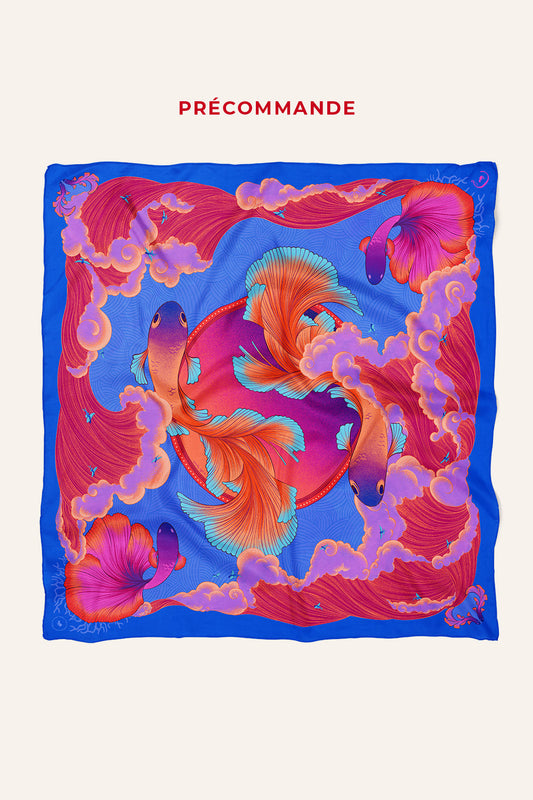 Foulard Crépuscule - 90 - PRÉCOMMANDE