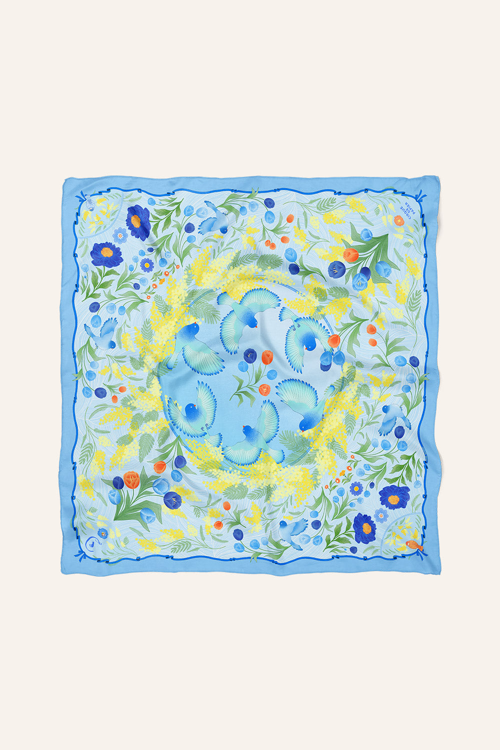 Foulard Mimoza Azur - 70