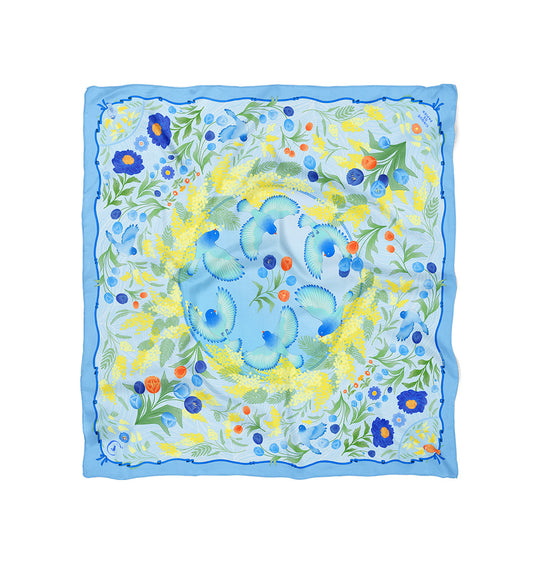 Foulard Mimoza Azur - 70