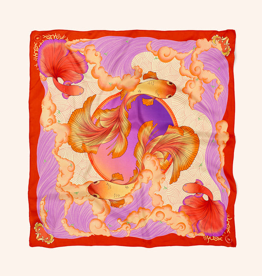Foulard Aurore - 90