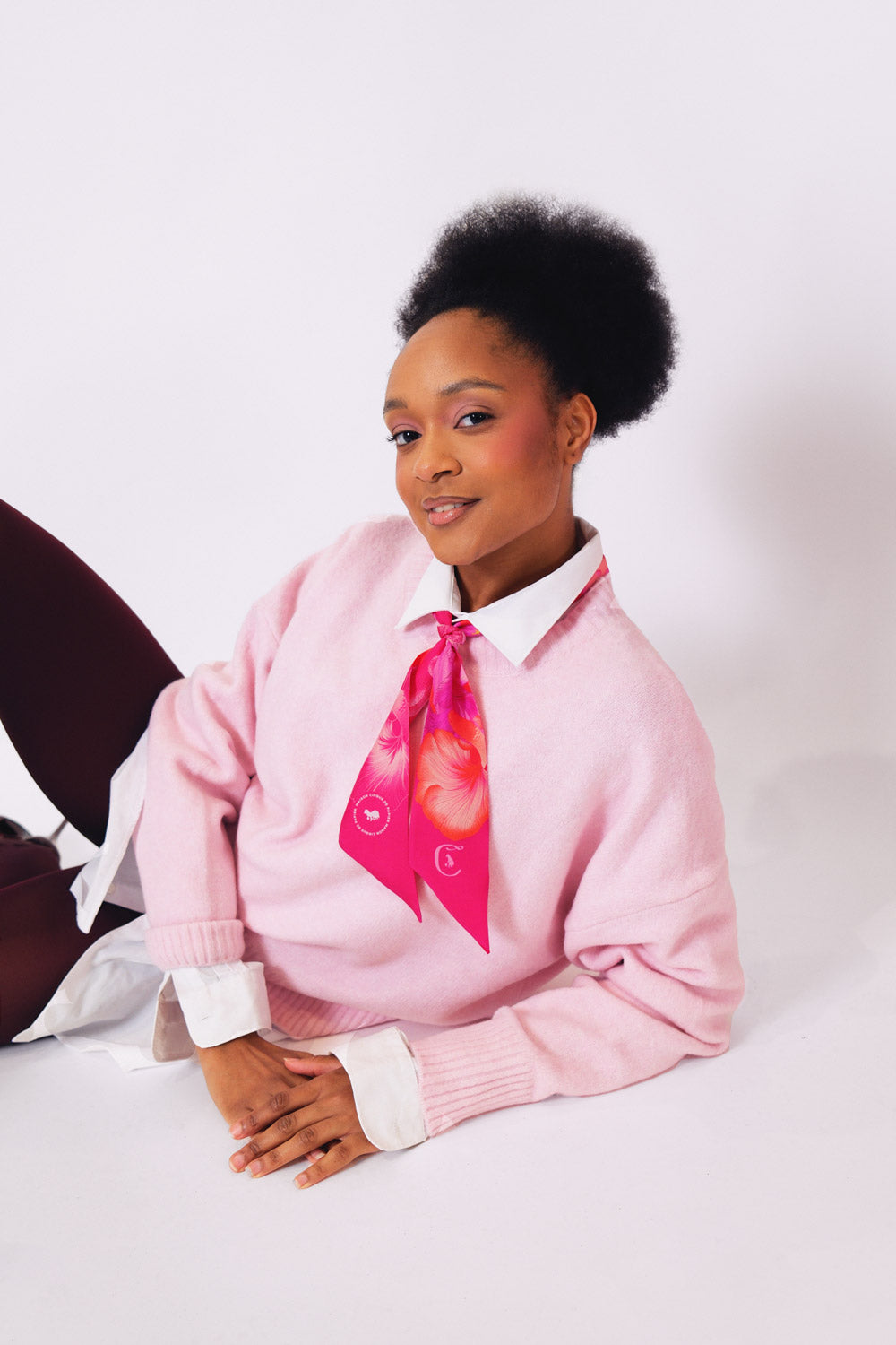 1. Ruban Rose Ardent