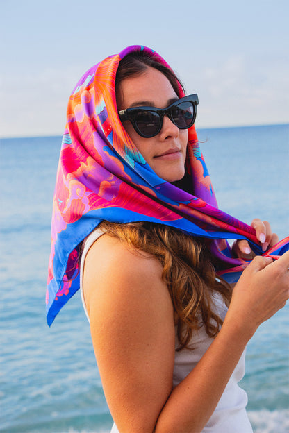 2. Foulard Crépuscule - 90 - PRÉCOMMANDE