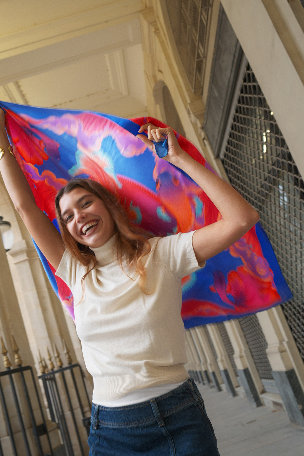 Foulard Crépuscule - 90 (PRÉCOMMANDE)