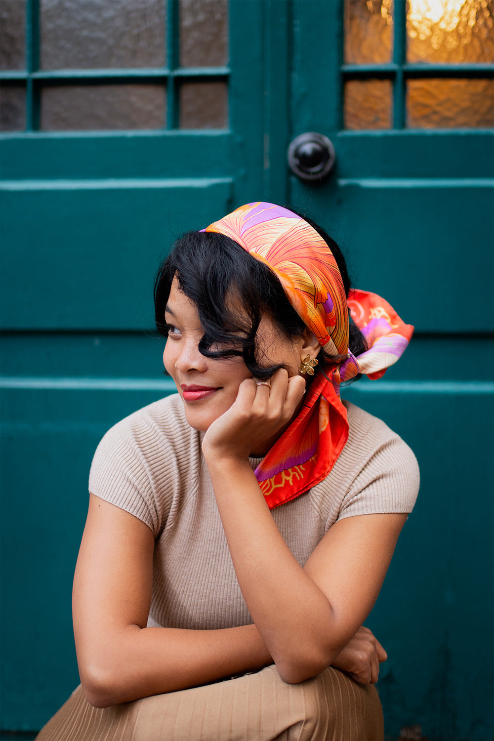 Foulard Aurore - 90