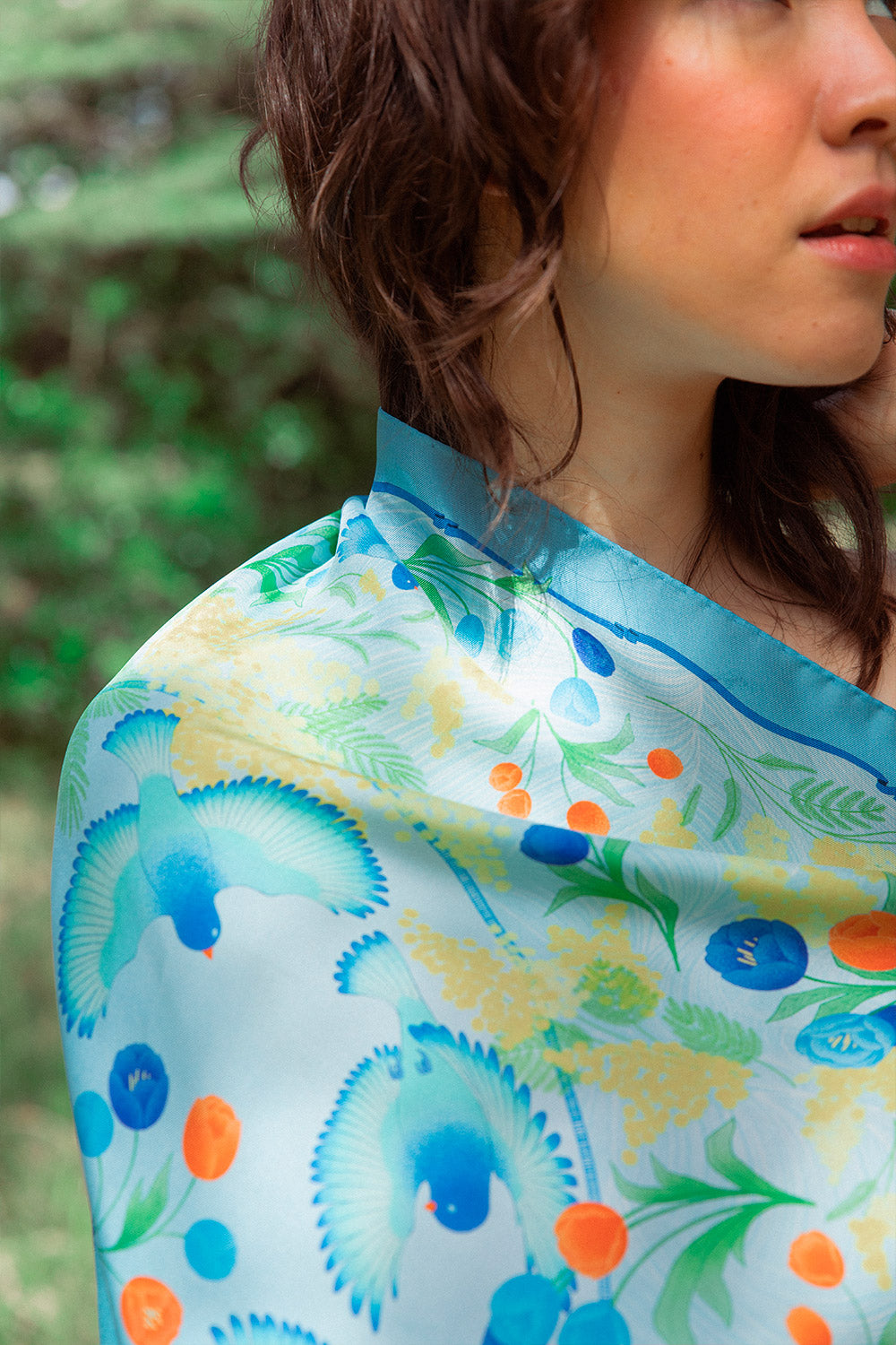 Foulard Mimoza Azur - 70