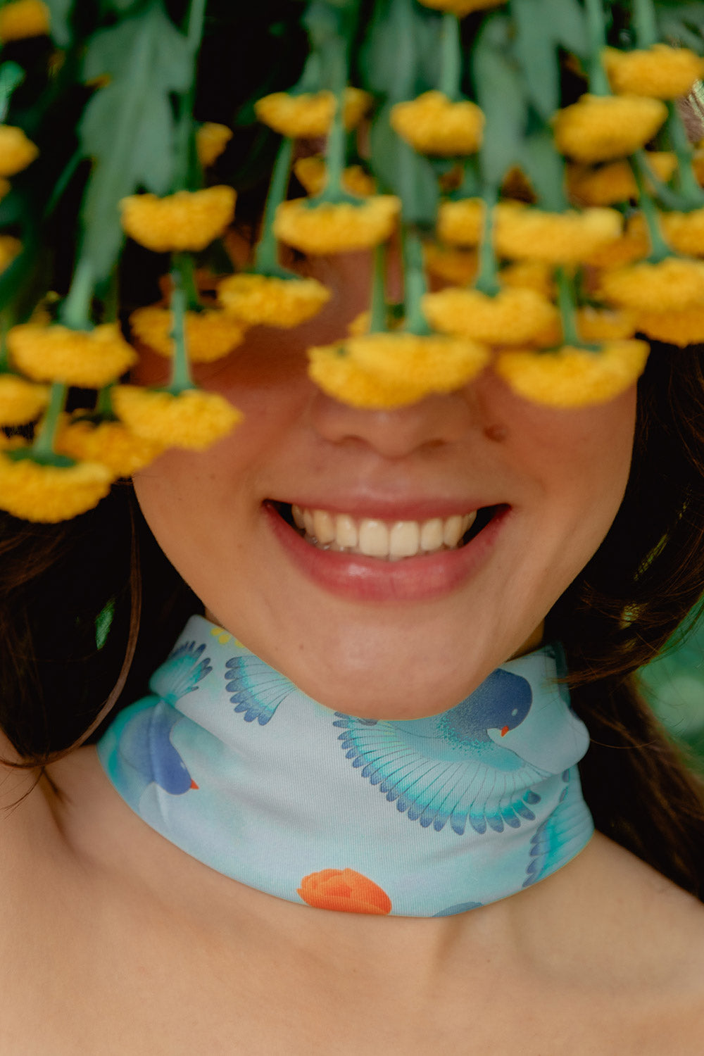 Foulard Mimoza Azur - 70