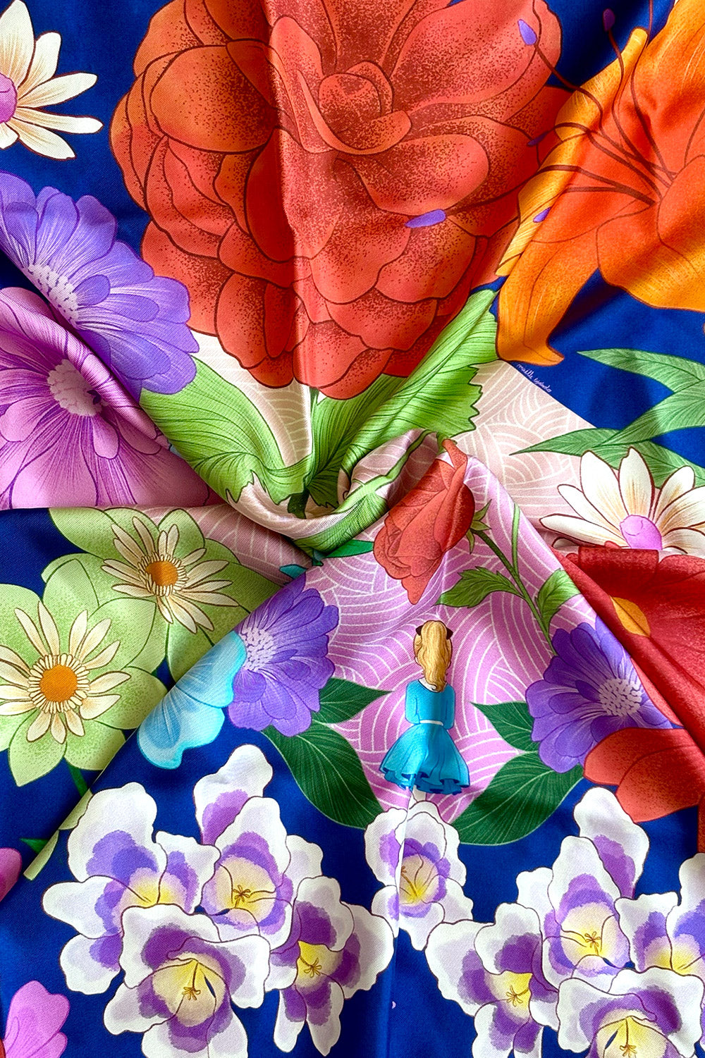 Foulard Le Jardin & Alice