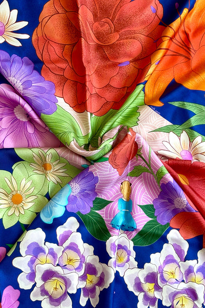 Foulard Le Jardin & Alice